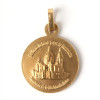 Sacred Heart Medal golded 16mm