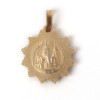 Golden 17mm Liturgical Heart Medal