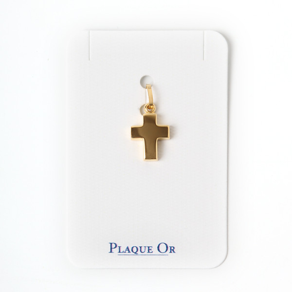 Lot De 24 Épingles à Revers Miniature Avec Croix Dorée - Émail, Fermoir Papillon - Neuf Avec Étiquettes