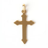 Golden Fleur-de-Lis Cross 2.3 cm
