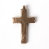 Small White Bronze Cross 3.5 cm