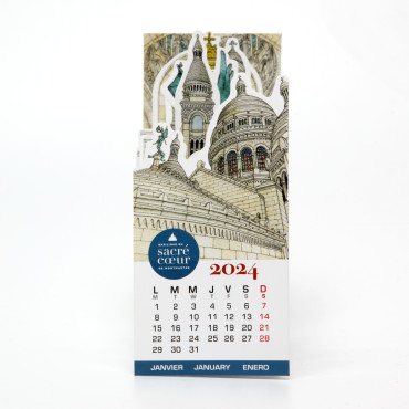 Pocket Calendar Sacred Heart 2024