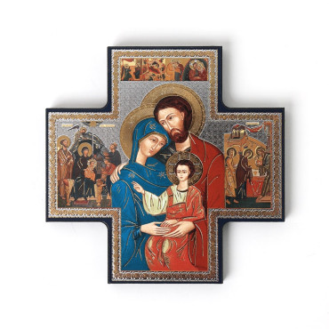 Icon Cross of the Holy Family