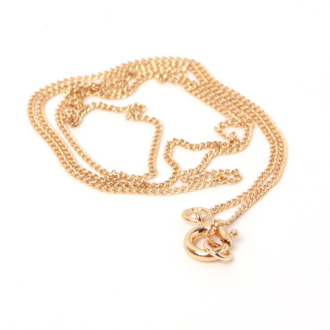 Gold-Plated Fine Chain 45cm