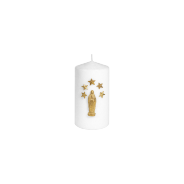 bijou décoration de bougie vierge marie