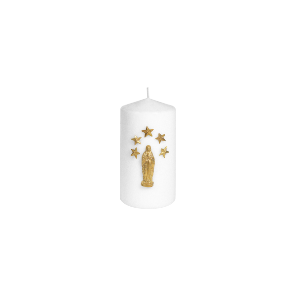 virgin mary candle decoration