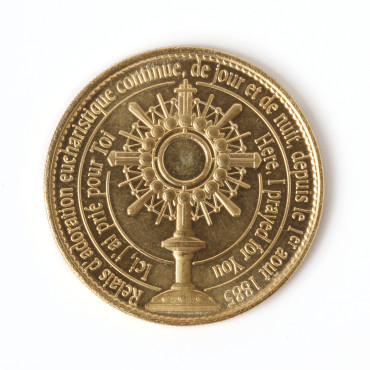 Medal souvenir Blessed Sacrament