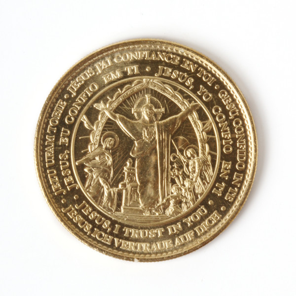 Medal souvenir Christ