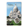 Set of 3 prayer cards Basilica French