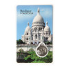 Lot de 3 cartes prières basilique français