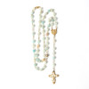 Pearl Rosary with Fine Baroque Cross.