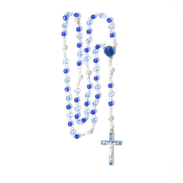 Diatonic Silver Rosary SC