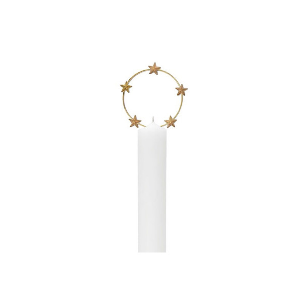 halo candle decoration