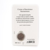 Sacred Heart Christ Prayer Card in Spanish