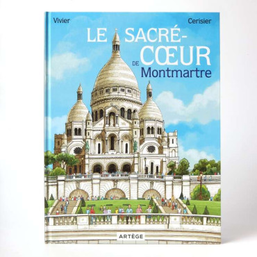 Comic Book Sacred Heart of Montmartre in French