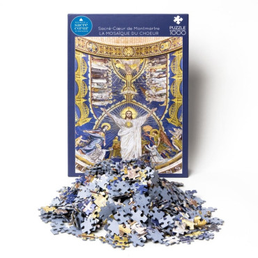 Mosaic Sacred Heart Puzzle 1000