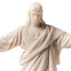 Statue du Sacré-Cœur de Jésus en albâtre 25 cm