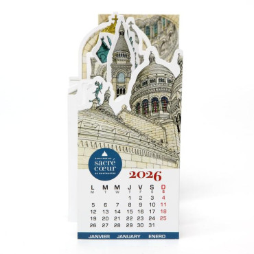 Calendrier de poche Sacré Coeur 2026
