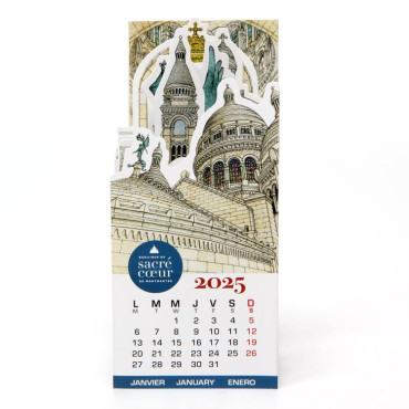 Pocket Calendar Sacred Heart 2025
