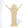 Natural Wood Christ Statue 20 cm