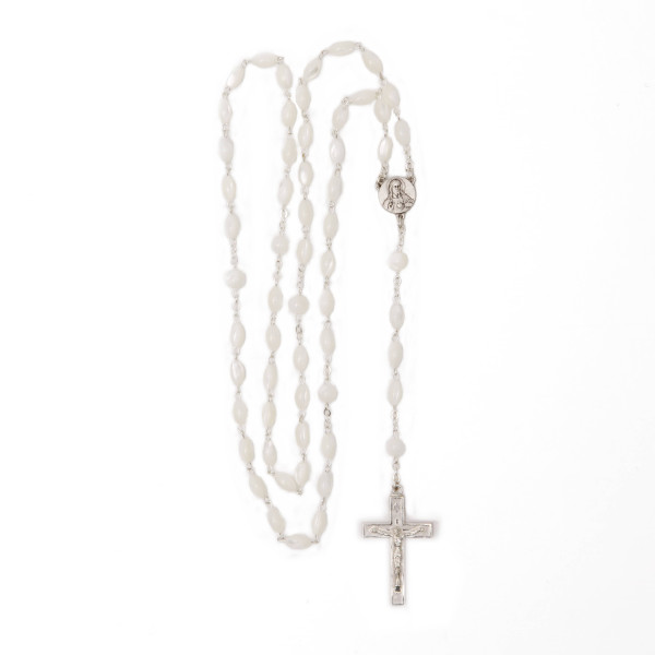 Mother-of-Pearl Rosary OV/ARG SC