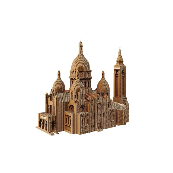 3D Cardboard Basilica Model