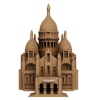 3D Cardboard Basilica Model