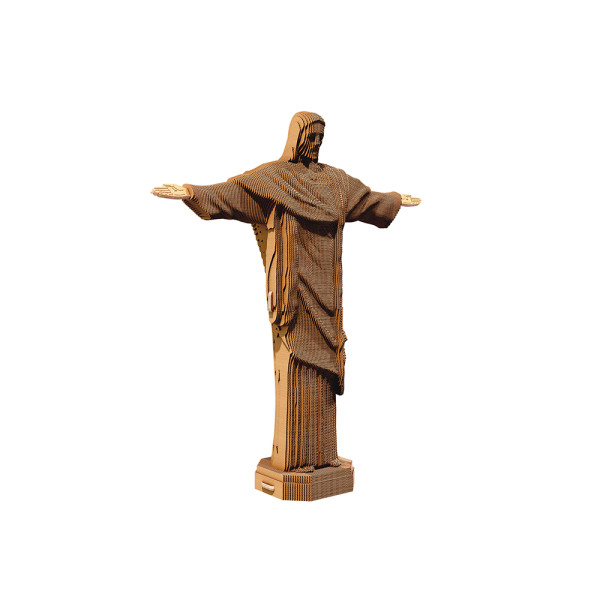 3D Cardboard Christ Model