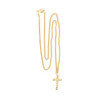 Golden Christ Cross Jewelry Set