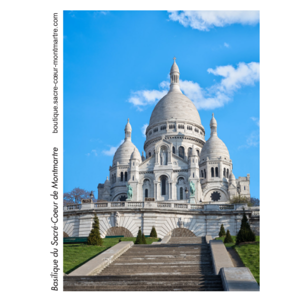 Carte puzzle Sacré Coeur