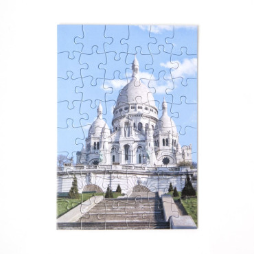 Carte puzzle Sacré Coeur Basilique du Sacré-Coeur