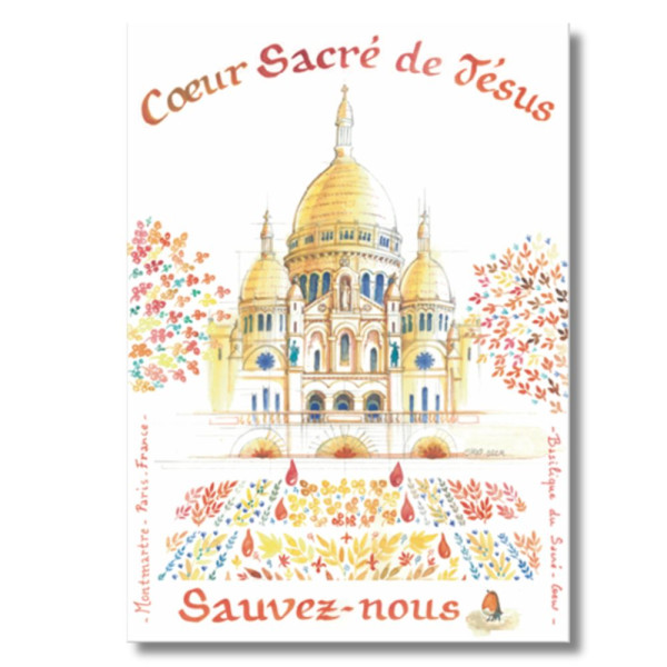 Sacré-Coeur de Montmartre card
