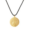 Gold and Black Scapular Necklace Scaré-Coeur de Montmartre