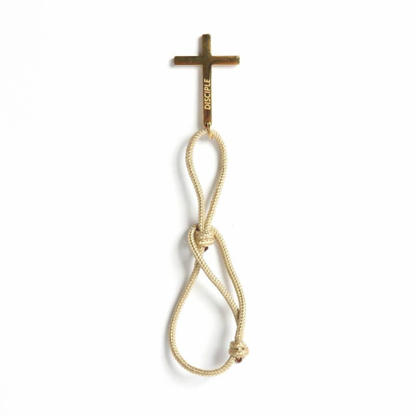 Bracelet Disciple Dore Beige Sacré-Cœur de Montmartre