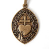 Sacred Heart medallion key ring Sacré-Coeur de Montmartre