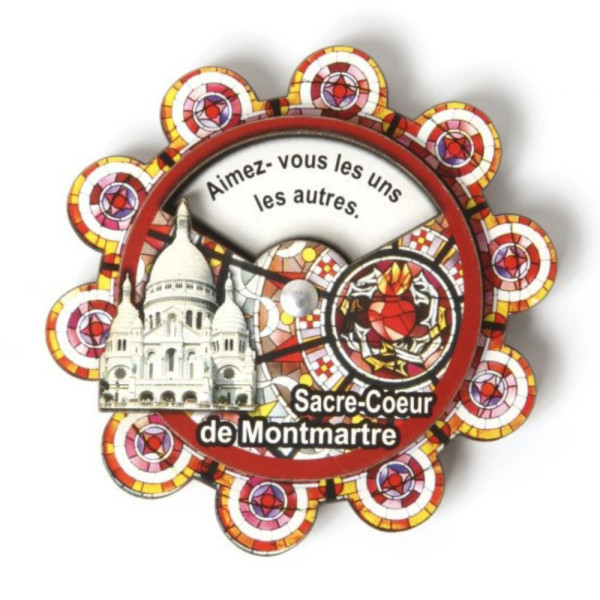 Sacred Heart of Montmartre Rotating Magnet Sacré-Coeur de Montmartre
