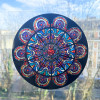 Vitrail statique 14 cm Rosace Sacré-Coeur de Montmartre