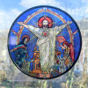 Mosaic Static Stained Glass 14cm Sacré-Coeur de Montmartre
