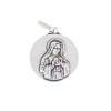 Médaille Sacré Cœur argentée Sainte Marguerite-Marie Sacré-Cœur de Montmartre