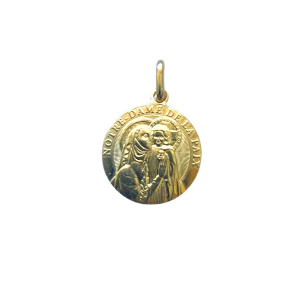Gold Virgin of Peace Medal Sacré-Cœur de Montmartre